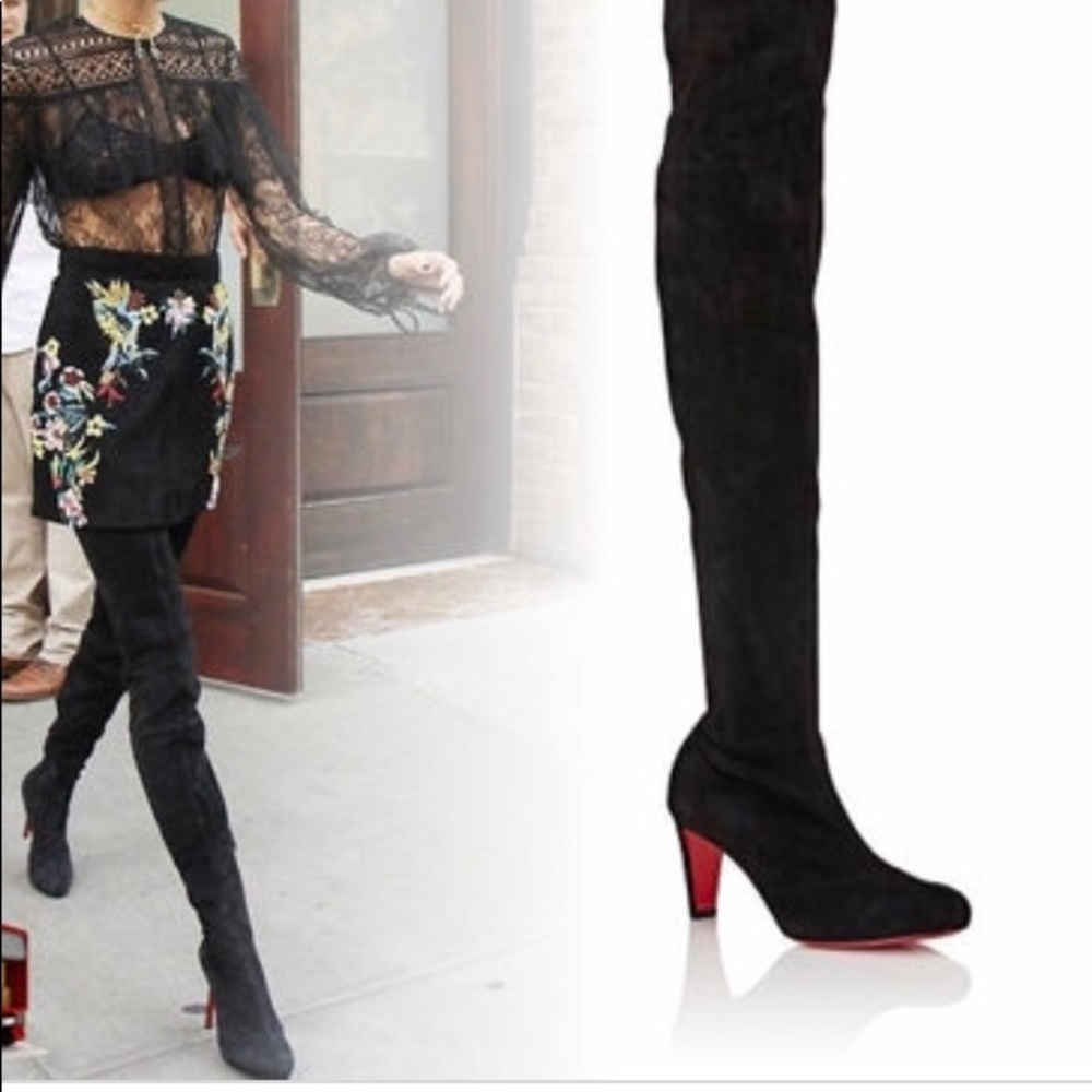 Louboutin Alta Top Suade